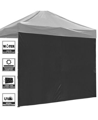 InstaHibit Universal Privacy Sidewall UV30+ Fits 10x10ft Canopy 1 Piece Gazebo