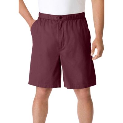 Big & Tall Knockarounds 8" Full Elastic Plain Front Short