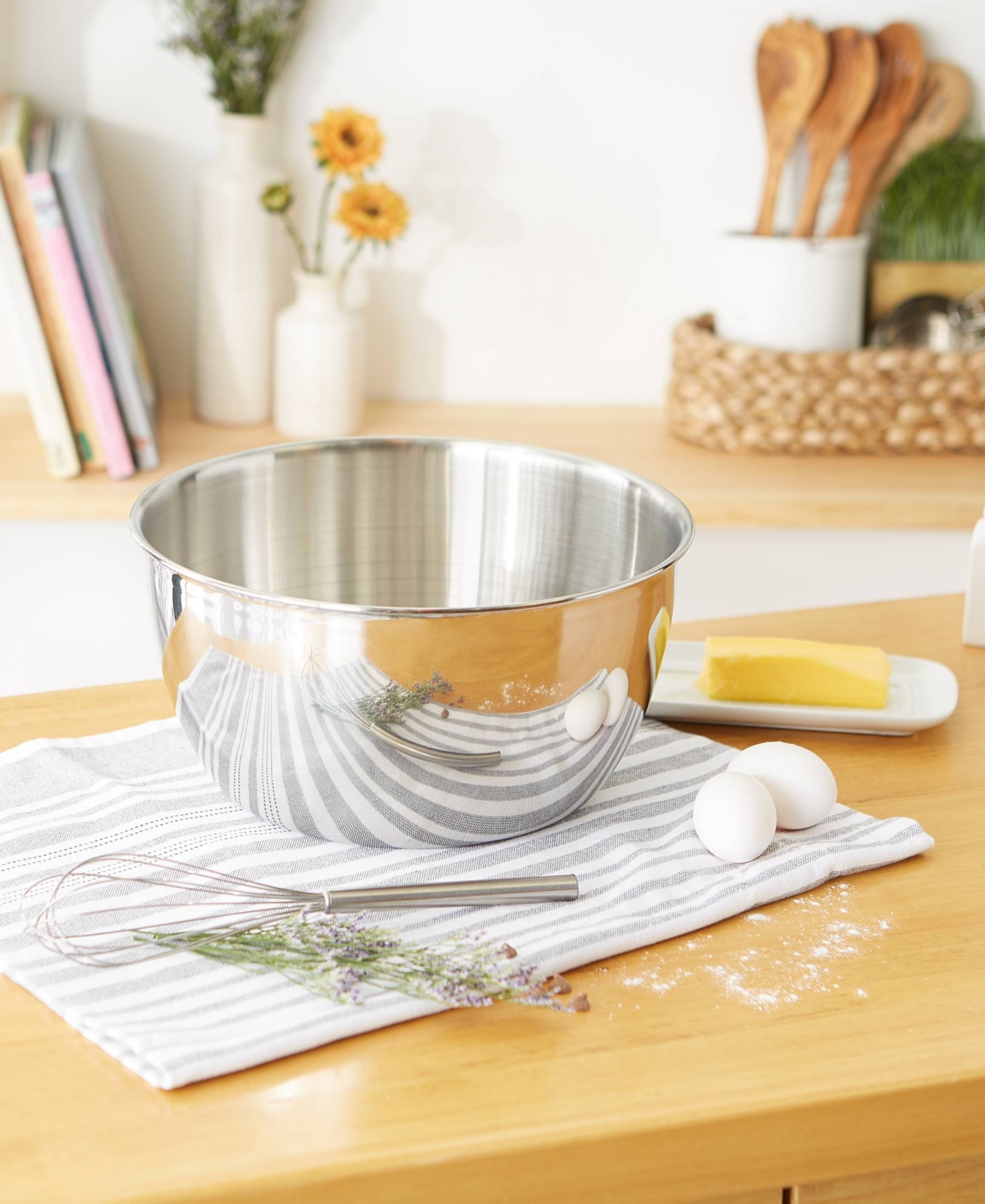 Rsvp International Endurance Stainless Steel 12 Qt Mixing Bowl In Silver