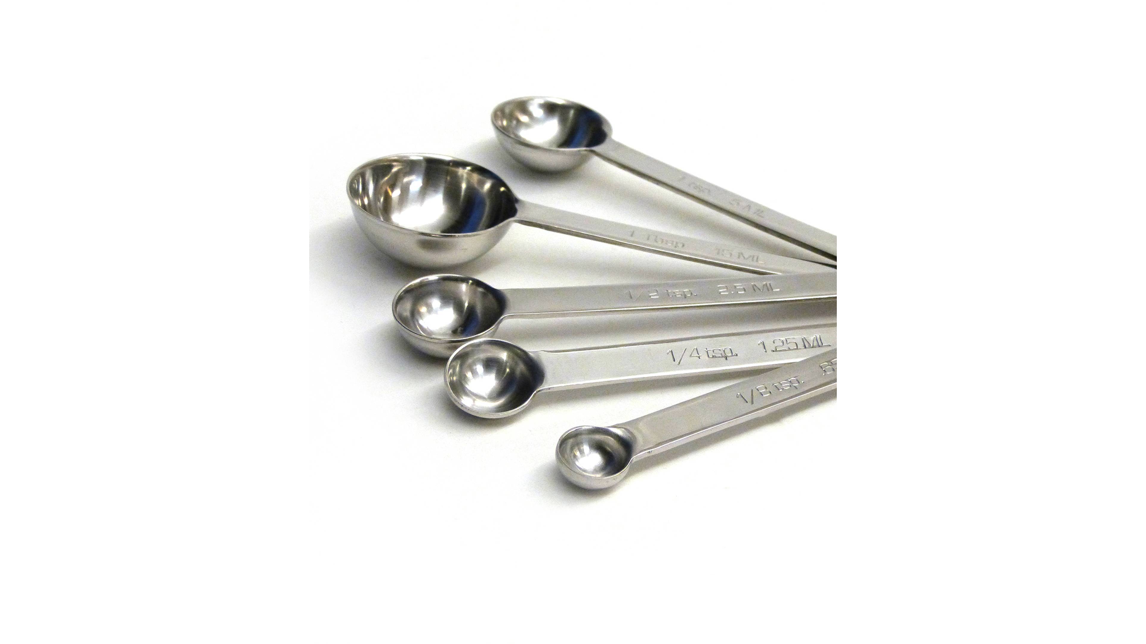 Rsvp International Endurance Stainless Steel Measuring Spoon Set