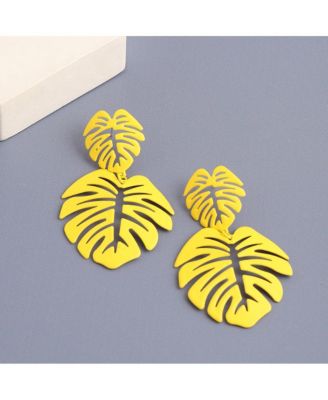 Women's Leaf Drop Earrings