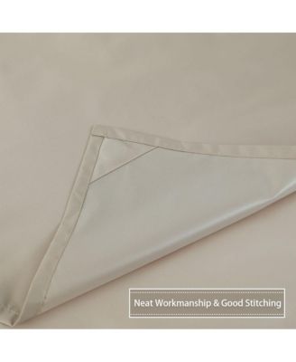 Waterproof Fabric Shower Curtain Liner with Magnets, 72" x 78"