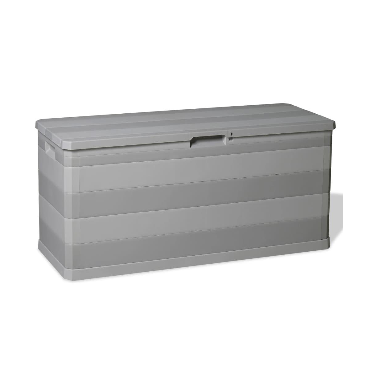 Patio Storage Box Gray 46.1"x17.7"x22" - Grey