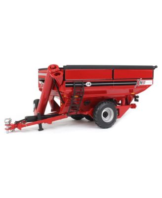 1/64 Red JandM exTended Reach Grain Cart with Tandem Walking Duals