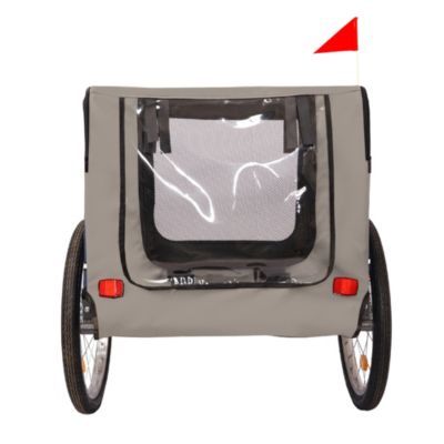 Tangkula Dog Bike Trailer with Safety Features