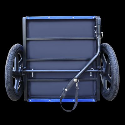 Streamdale Blue Air Wheel Pet Bike Trailer for Dogs