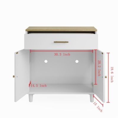 Streamdale + 1 Pc. + Wooden + Scratch Pad & Storage + Cat Litter Box Enclosure