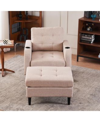 Armchair & Ottoman Set for Comfort and Style