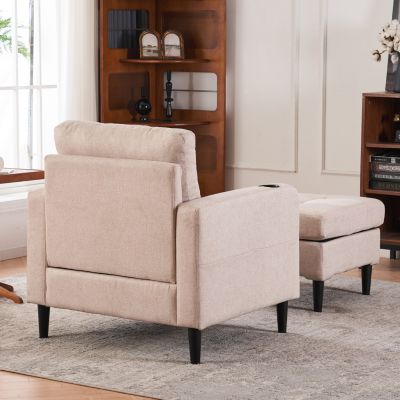 Armchair & Ottoman Set for Comfort and Style