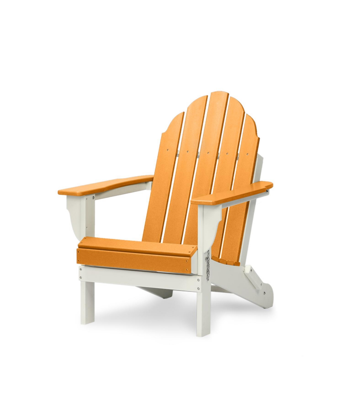 Aoodor Outdoor Folding Adirondack Chair -28.74x31.5x37 (inch) - Orange