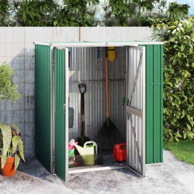 Tool Shed Green Galvanized steel, metal, plastic Large