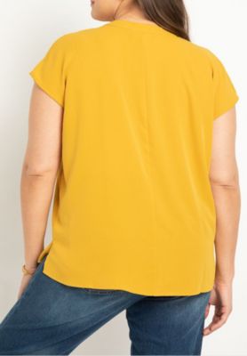 Women's Notch Collar Blouse