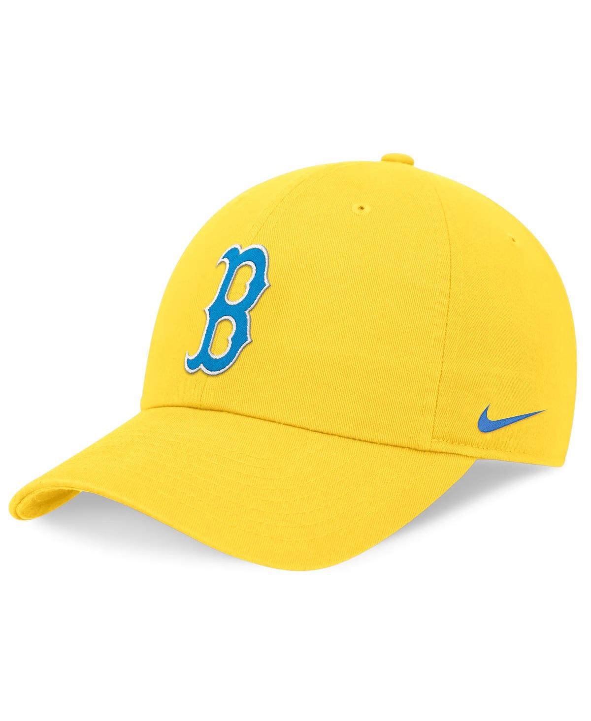Nike Boston Red Sox City Connect Club  Unisex Mlb Adjustable Hat In Yellow