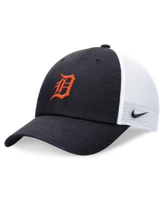 Men's  Navy Detroit Tigers Evergreen Club Trucker Adjustable Hat