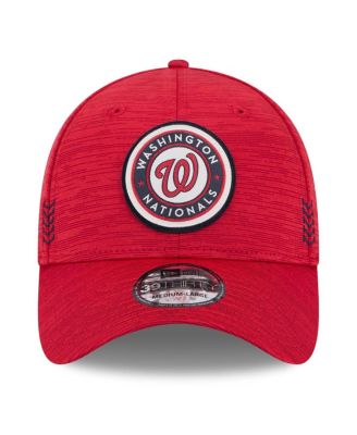 Men's Red Washington Nationals 2024 Clubhouse 39THIRTY Flex Fit Hat