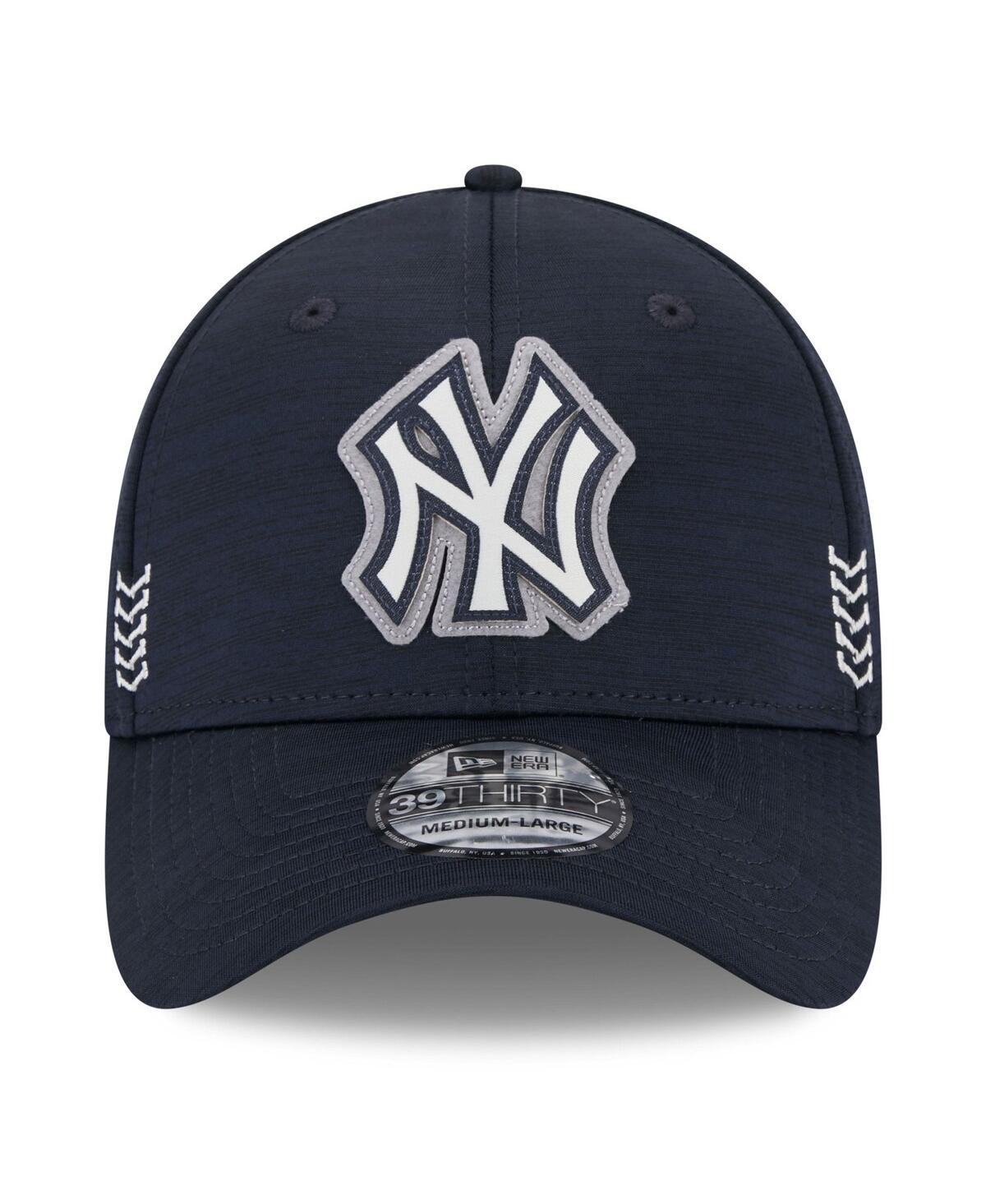 New Era Men'sNew York Yankees 2024 Clubhouse 39THIRTY Flex Fit Hat - Navy