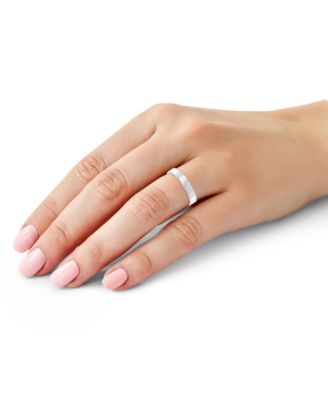 Flat Profile Comfort Fit Wedding Band in 14k Gold