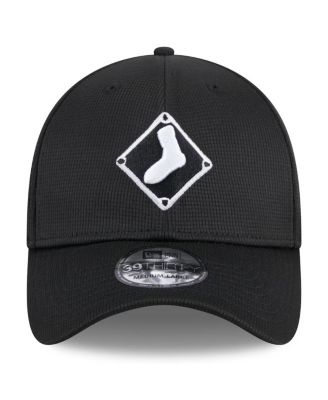 Men's Black Chicago White Sox 2024 Batting Practice 39THIRTY Flex Hat