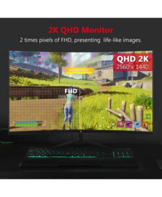 27 inch 2K 2560 x 1440 165Hz 1ms Curved Gaming Monitor