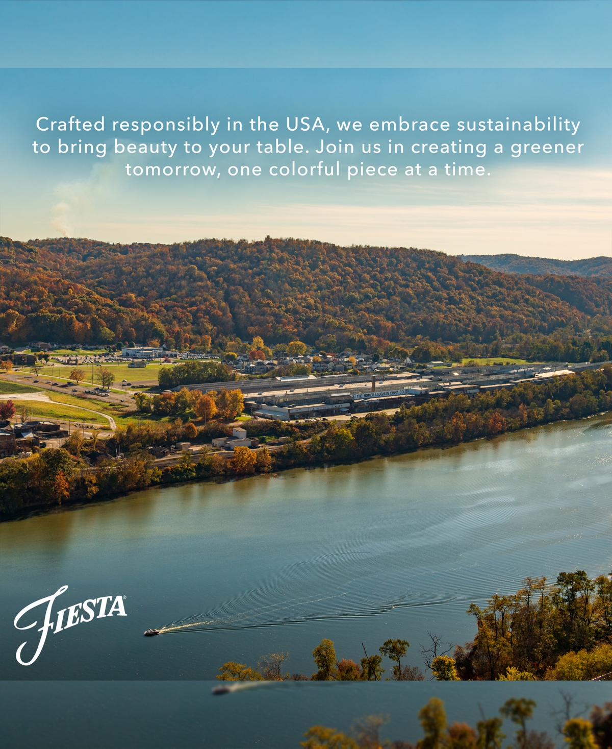 Fiesta 4 Pc. Sugar Bowl And Creamer Set With Tray In Sky