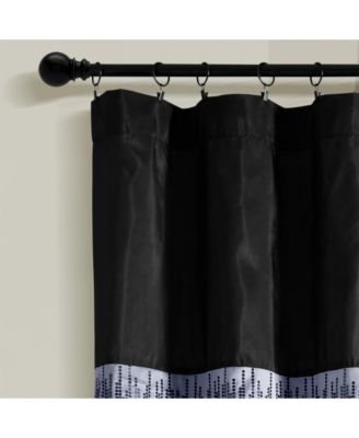 Night Sky Window Curtain Panel