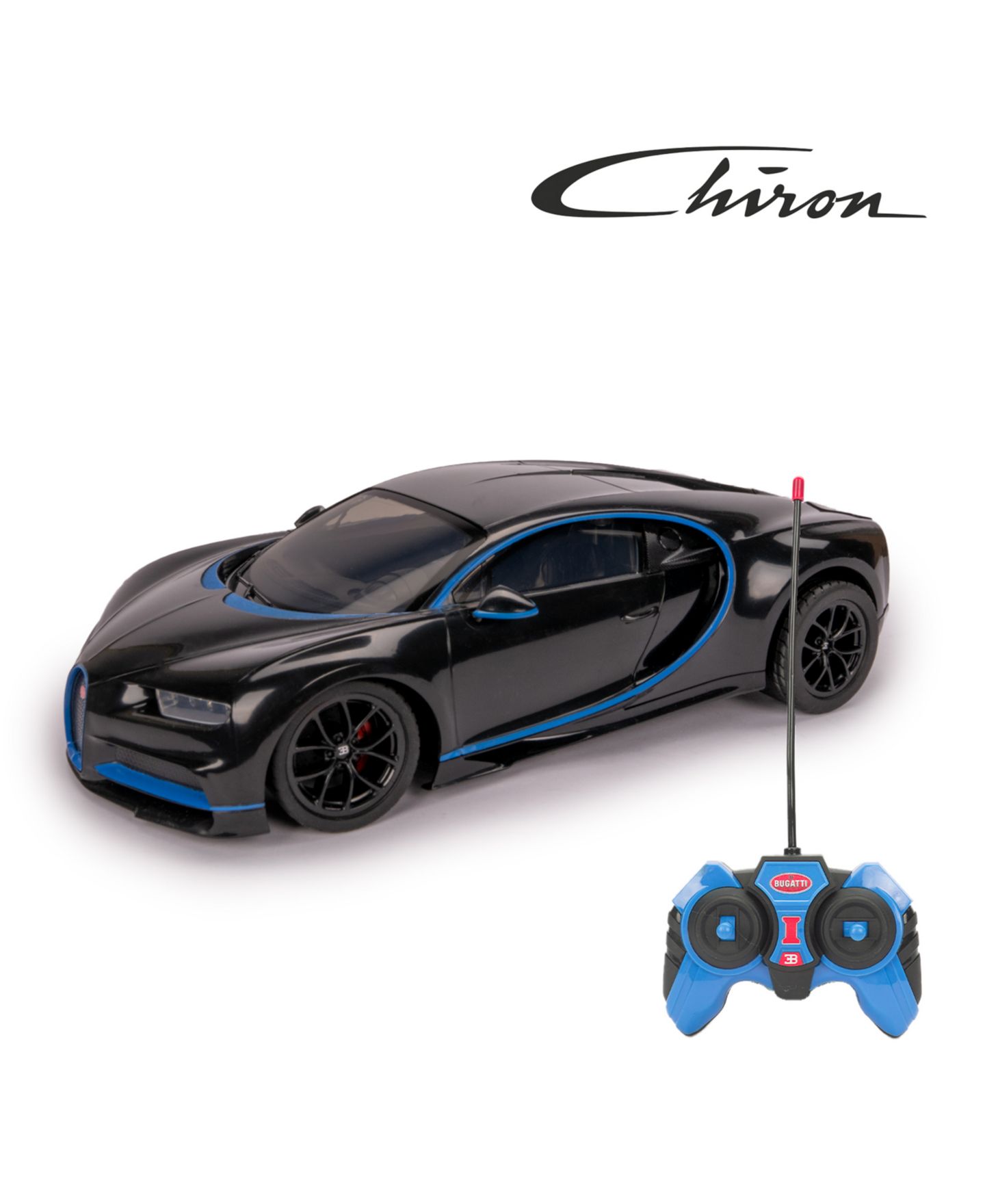 Детская игрушка World Tech Toys 1:14 Scale Bugatti Chiron Electric RTR Remote Control Car, цвет: Разноцветный — фото 3