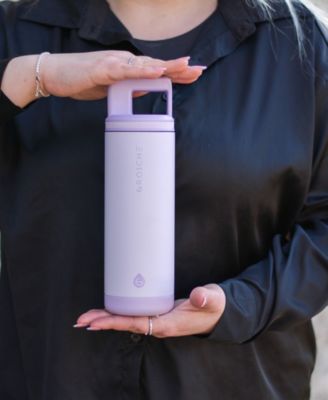 Alpine Flip 'N Sip Insulated, Leakproof Water Bottle with Straw, 20 OZ