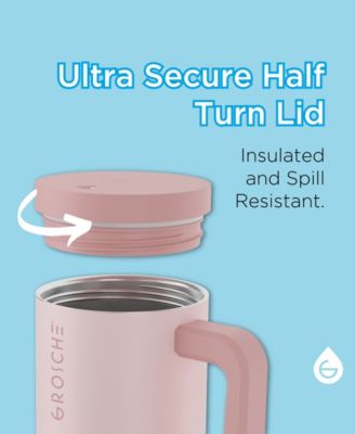 40oz Insulated Tumbler with Straw and Handle