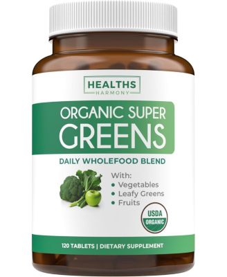 Organic Greens 120 Ct