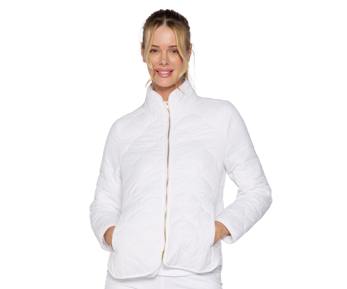 Women's G Lifestyle Double Zip Padded Jacket - Caribbean turquoise