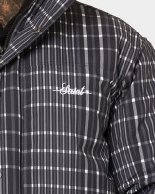 Men's Mercy Merci Plaid Jacket, Black - Small