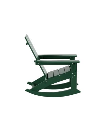 Modern Adirondack Outdoor Rocking Chair