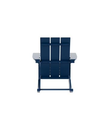 Modern Adirondack Outdoor Rocking Chair