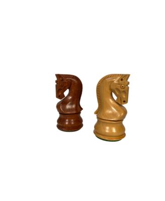 Zagreb Chess Pieces, Acacia and Boxwood