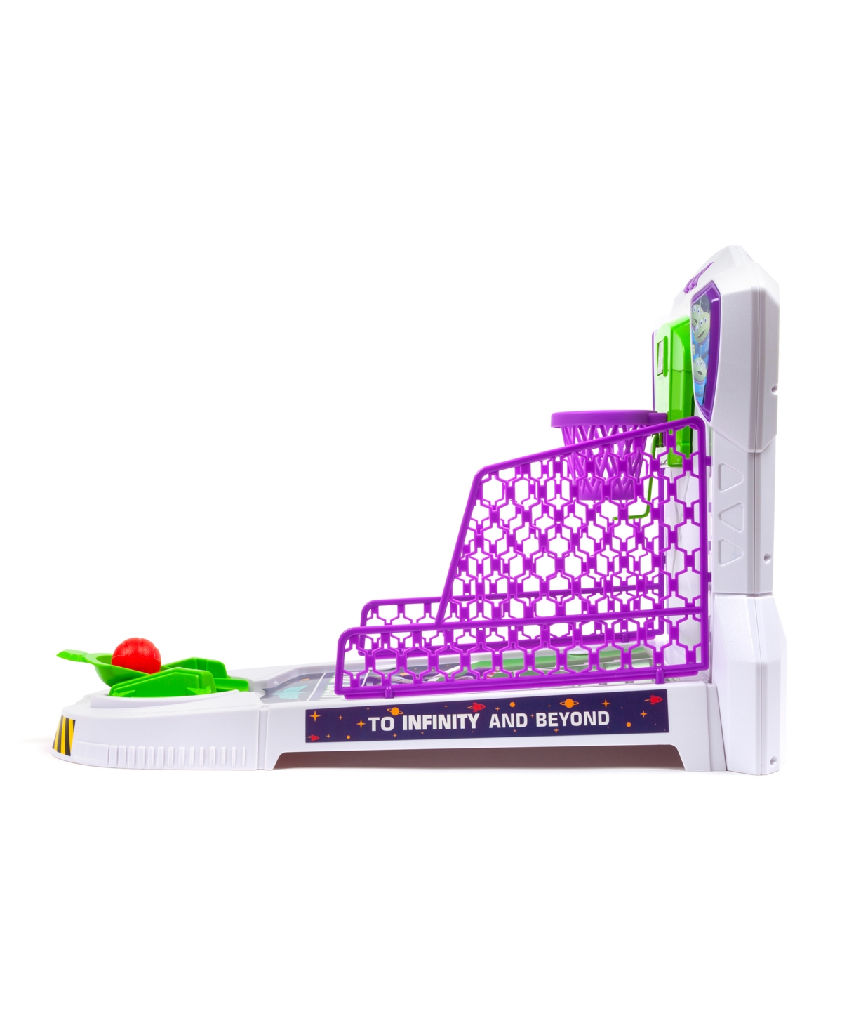 World Tech Toys Pixar Toy Story Buzz Lightyear Electronic Tabletop Basketball Set