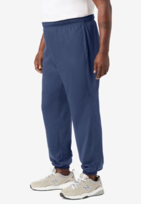 Big & Tall Lightweight Elastic Cuff Sweatpants