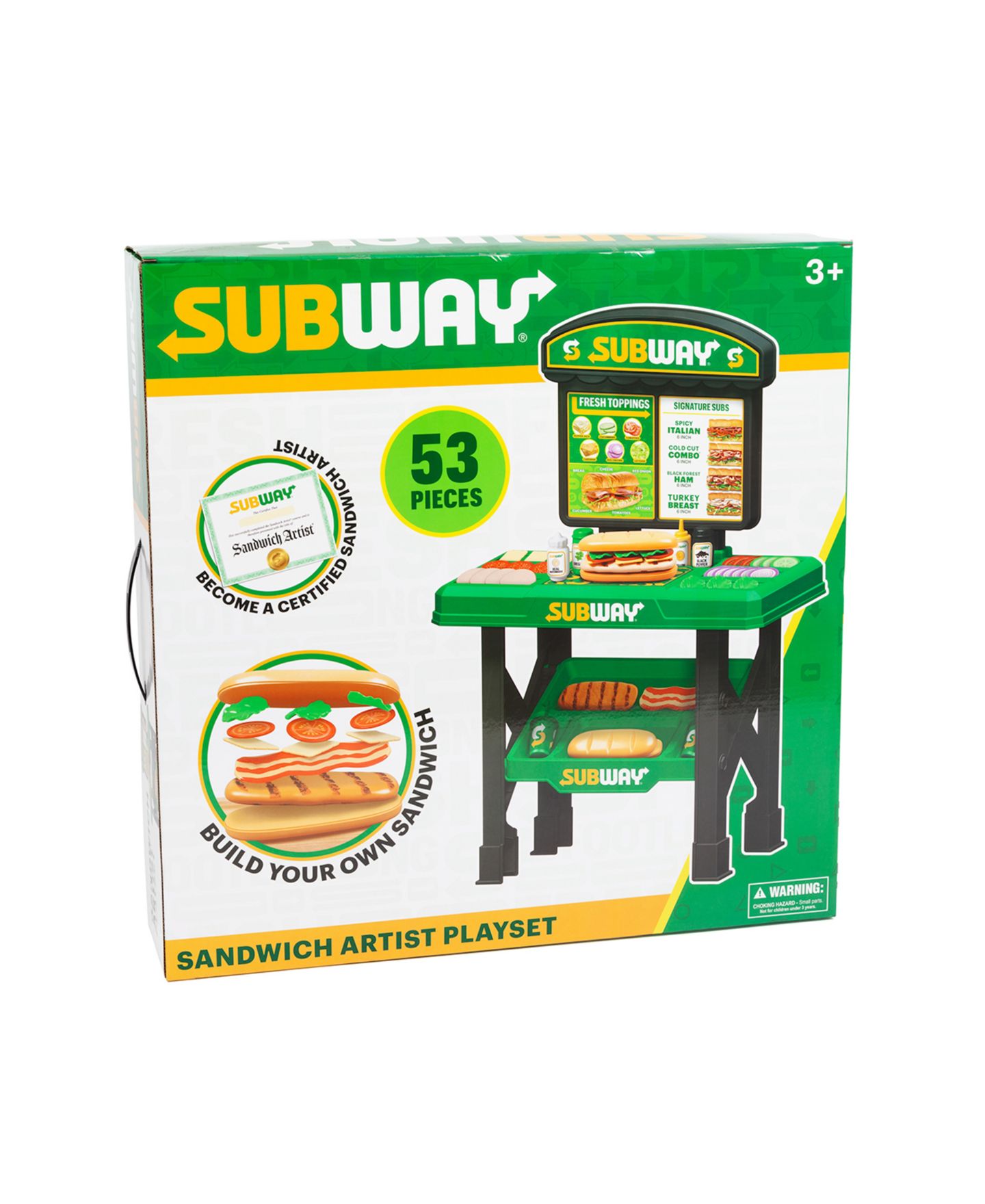 Детский игровой набор World Tech Toys Subway Sandwich Maker Playset — фото 6