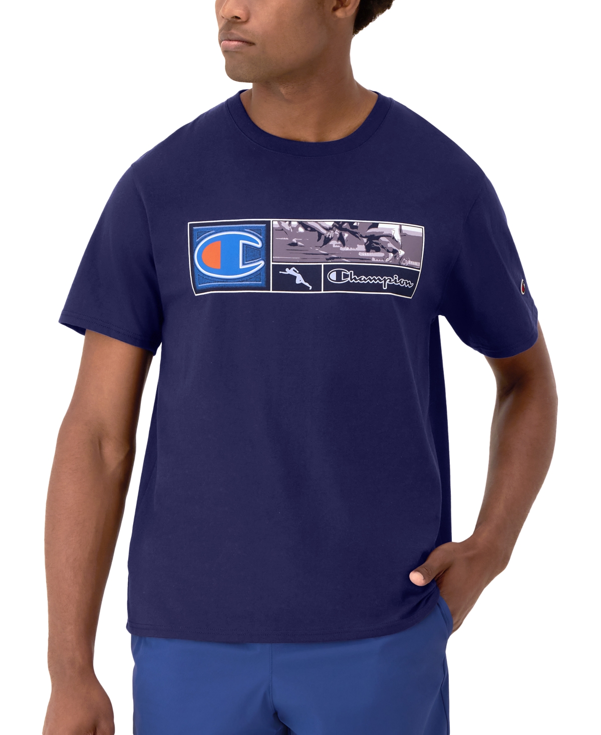 Champion Men's Classic Logo Graphic T-Shirt