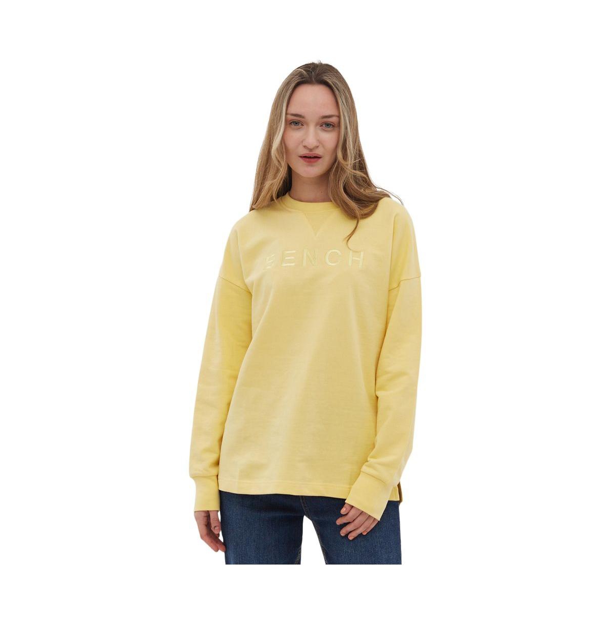 Bench Dna Women's Aisha Chest Logo Crewneck