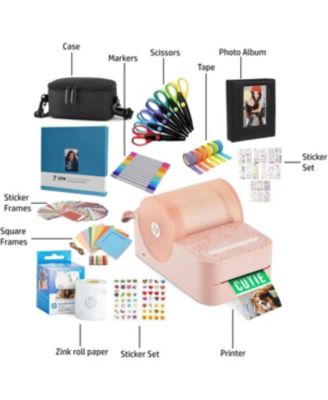 Sprocket Panorama Portable Label Printer & Photo Printer Craft Bundle