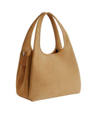 COACH Lana Suede Leather Medium Shoulder Bag - Macy's