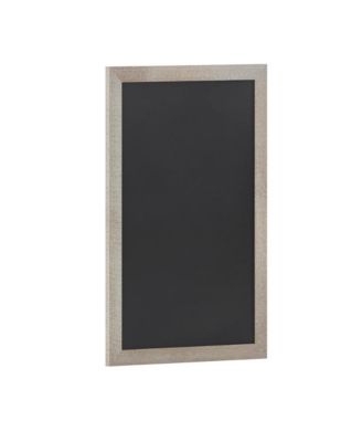 Wall Mounted Magnetic Chalkboard with Wooden Frame