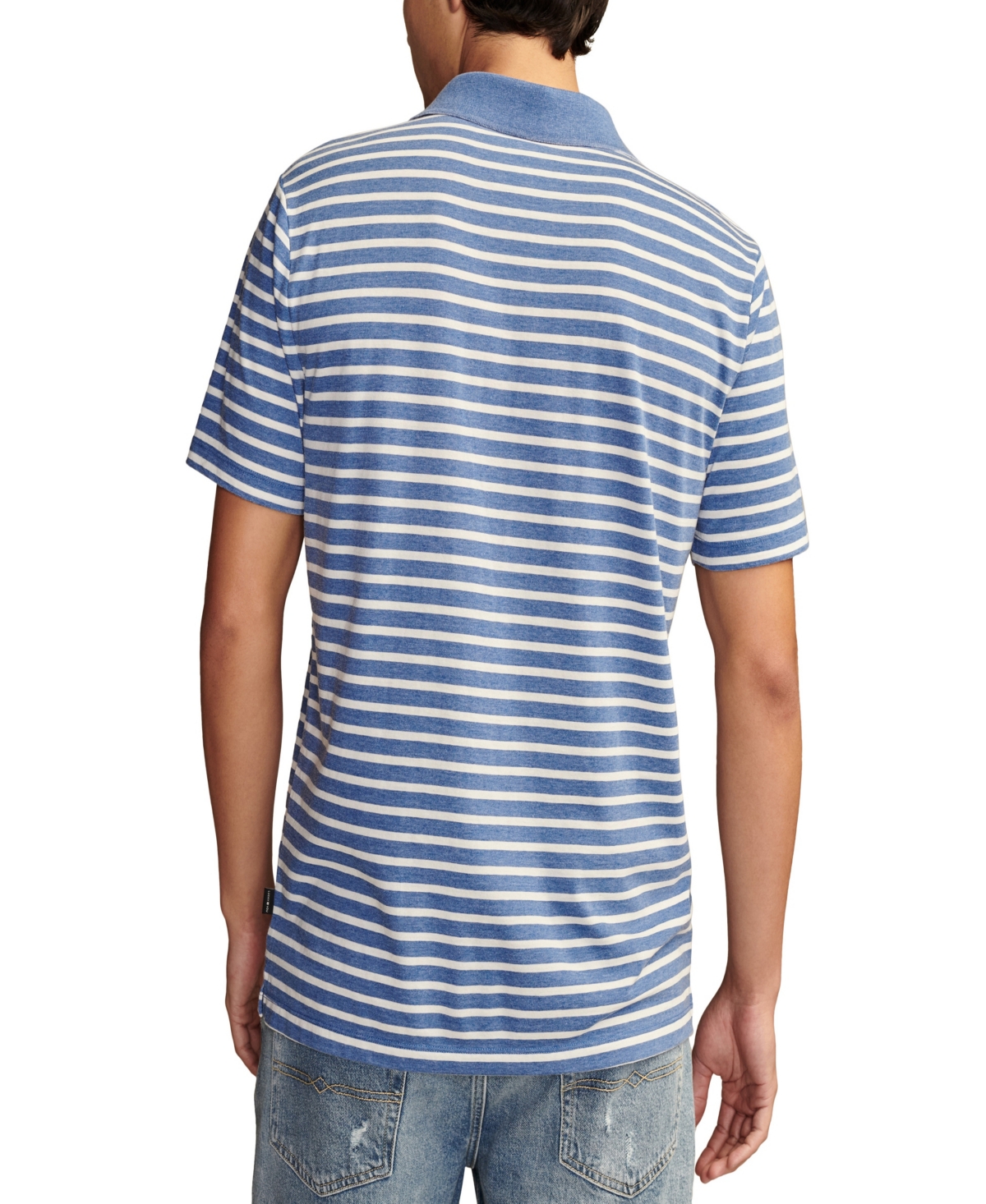 Lucky Brand Men's Vbo Short Sleeve Flat Knit Shirt