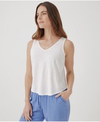 Women's Organic Cotton Featherweight Slub Reversible Tank