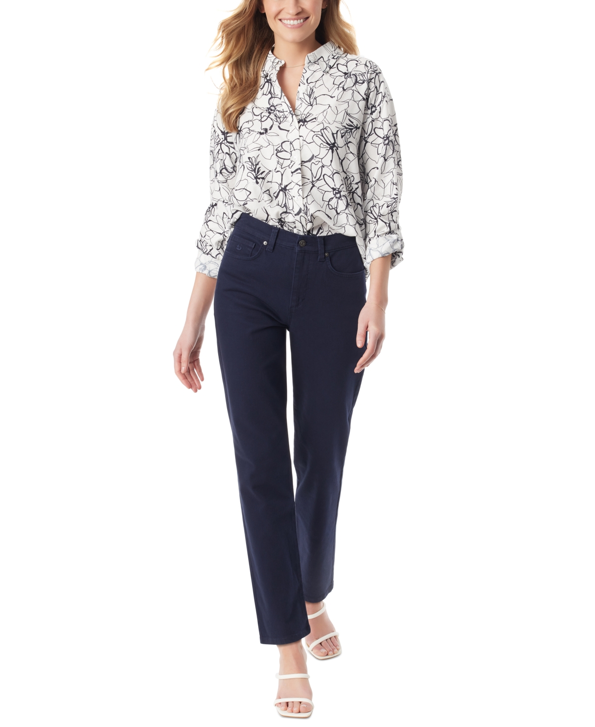 Gloria Vanderbilt Women's Amanda Button-Front Shirt