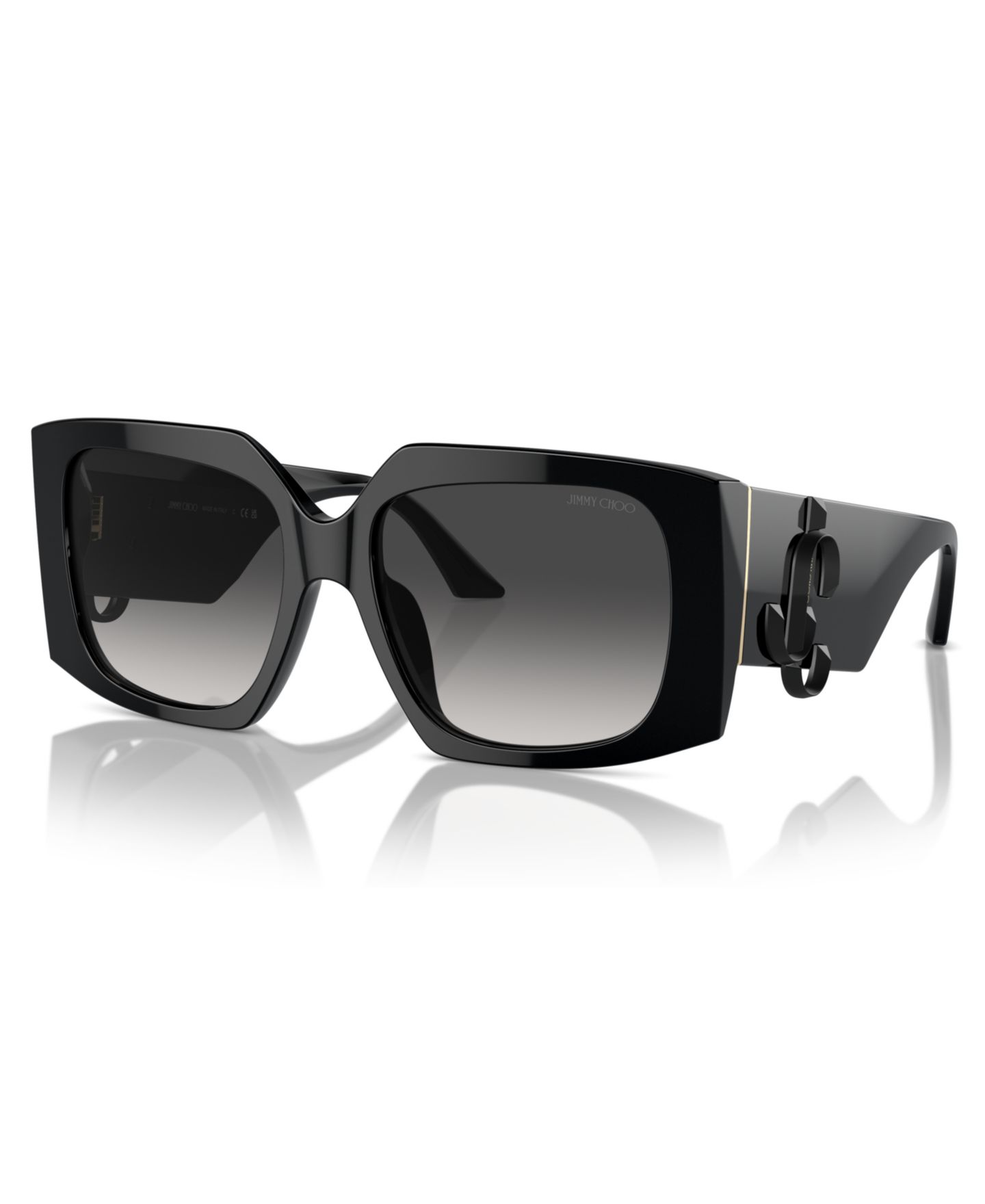 Женские солнцезащитные очки Jimmy Choo Sunglasses, JC5006U, цвет: Чёрный — фото 1