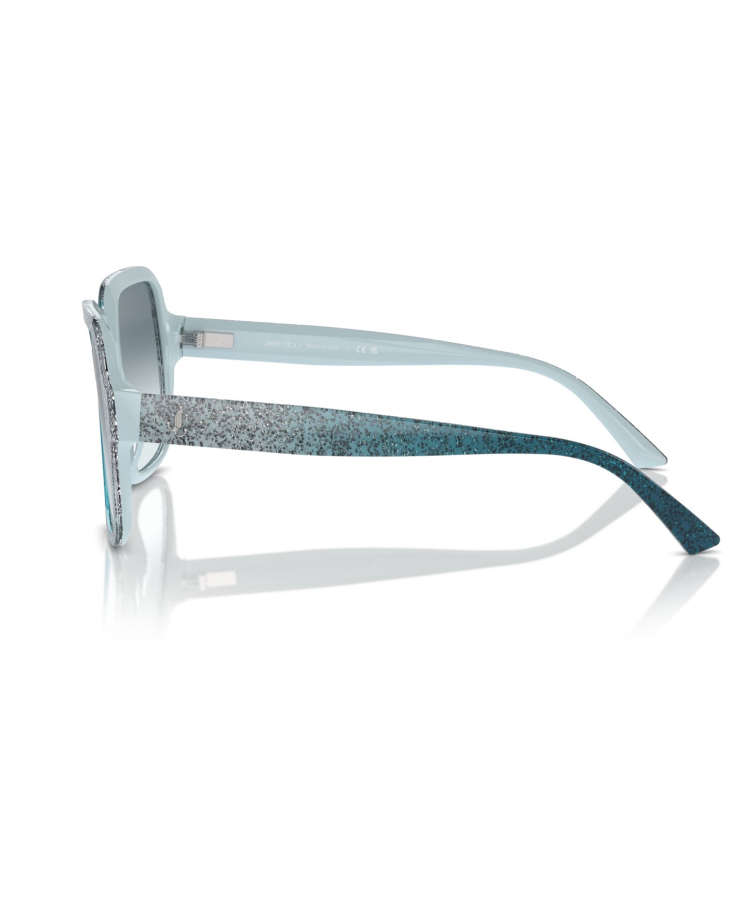 Женские солнцезащитные очки Jimmy Choo Sunglasses, JC5005, цвет: Синий градиентный — фото 3