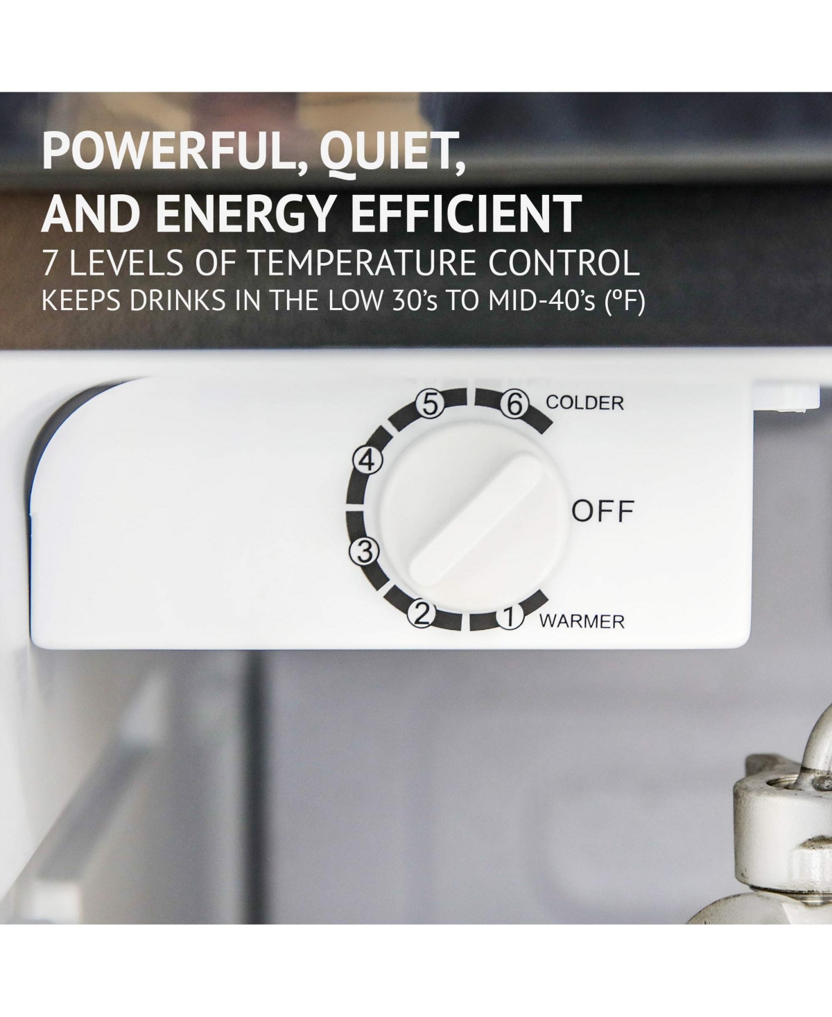 Ivation Full Dual Tap Draft Beer Dispenser -- Black