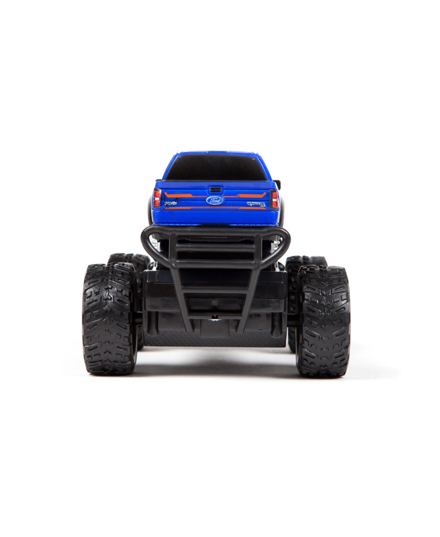 Детские игрушки World Tech Toys 1:24 Ford F-150 SVT Raptor Police Pursuit All-Terrain RC Monster Trucks, 2-Pack — фото 5