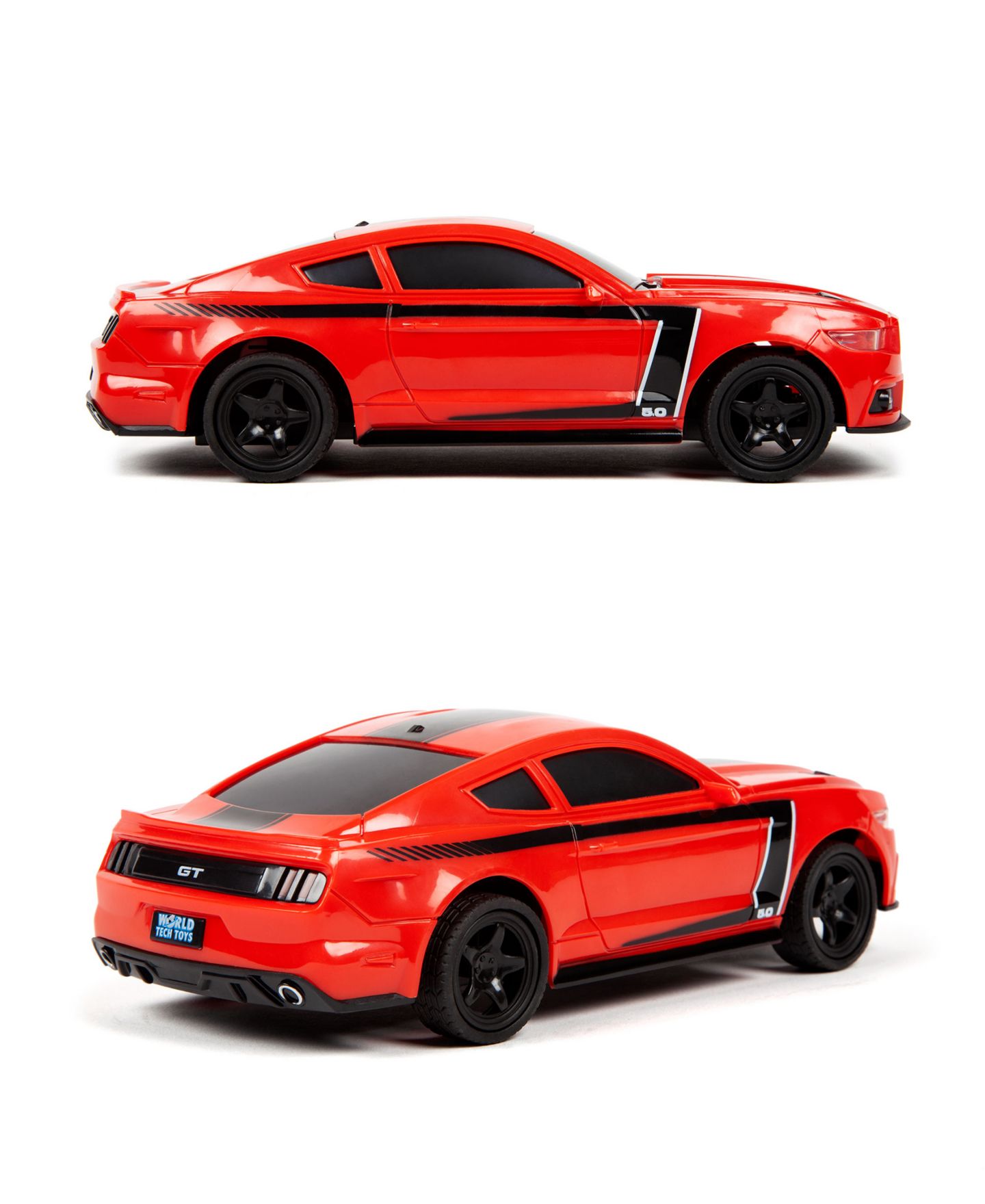 Детская игрушка World Tech Toys 1:24 Licensed Ford Mustang RC Car, цвет: Разноцветный — фото 6